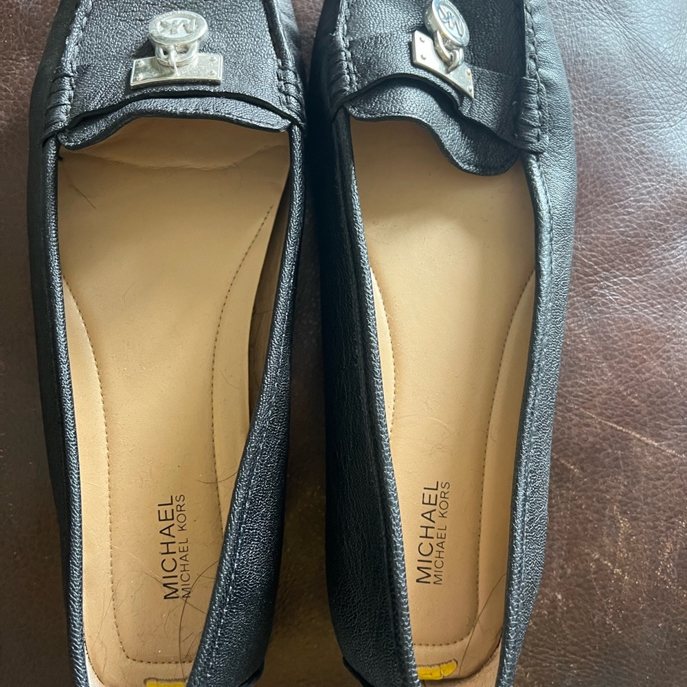 Michael Kors Black Loafers for Women